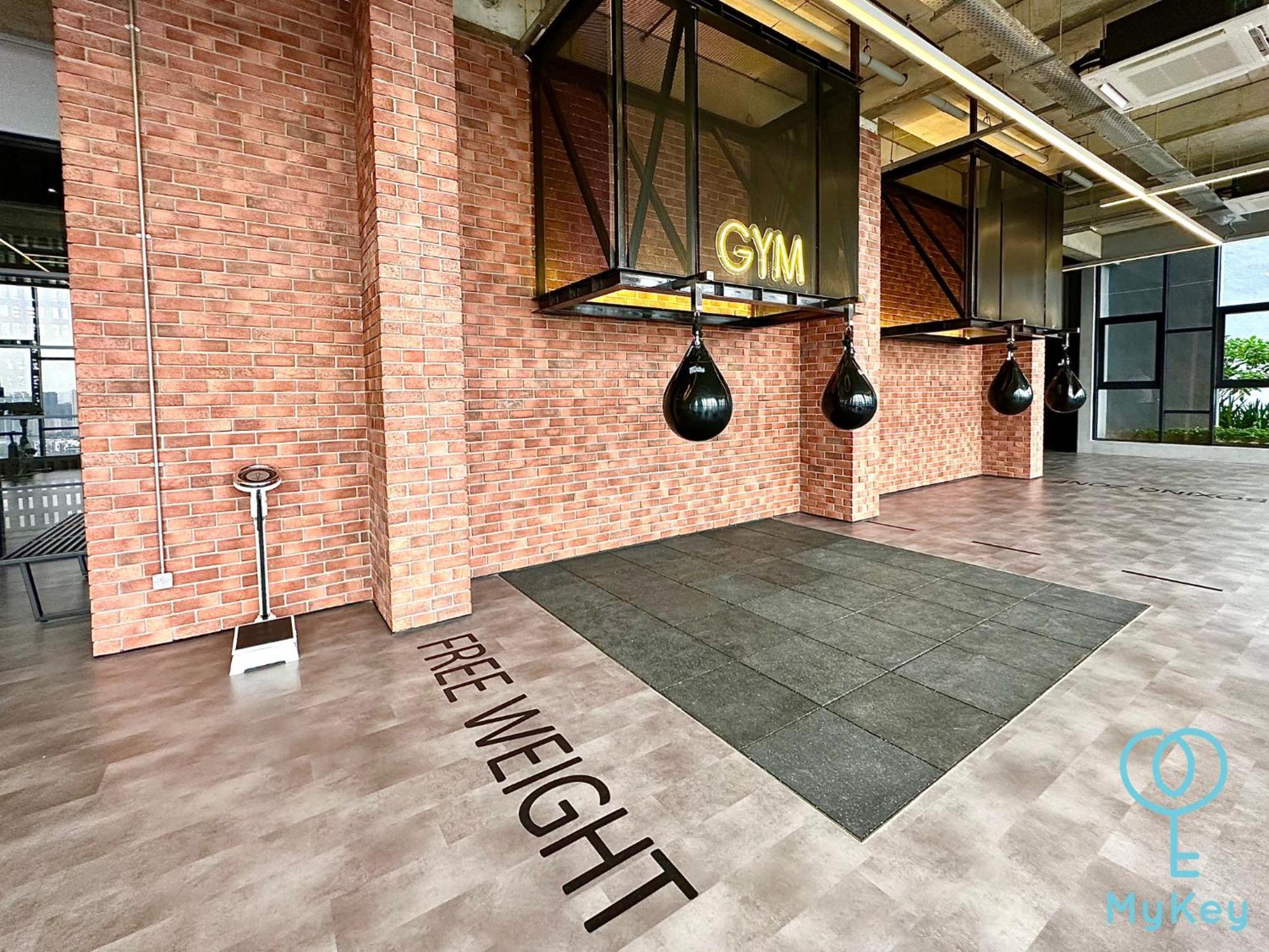 Millerz Square By Mykey Apartment Куала Лумпур Екстериор снимка Free weight area