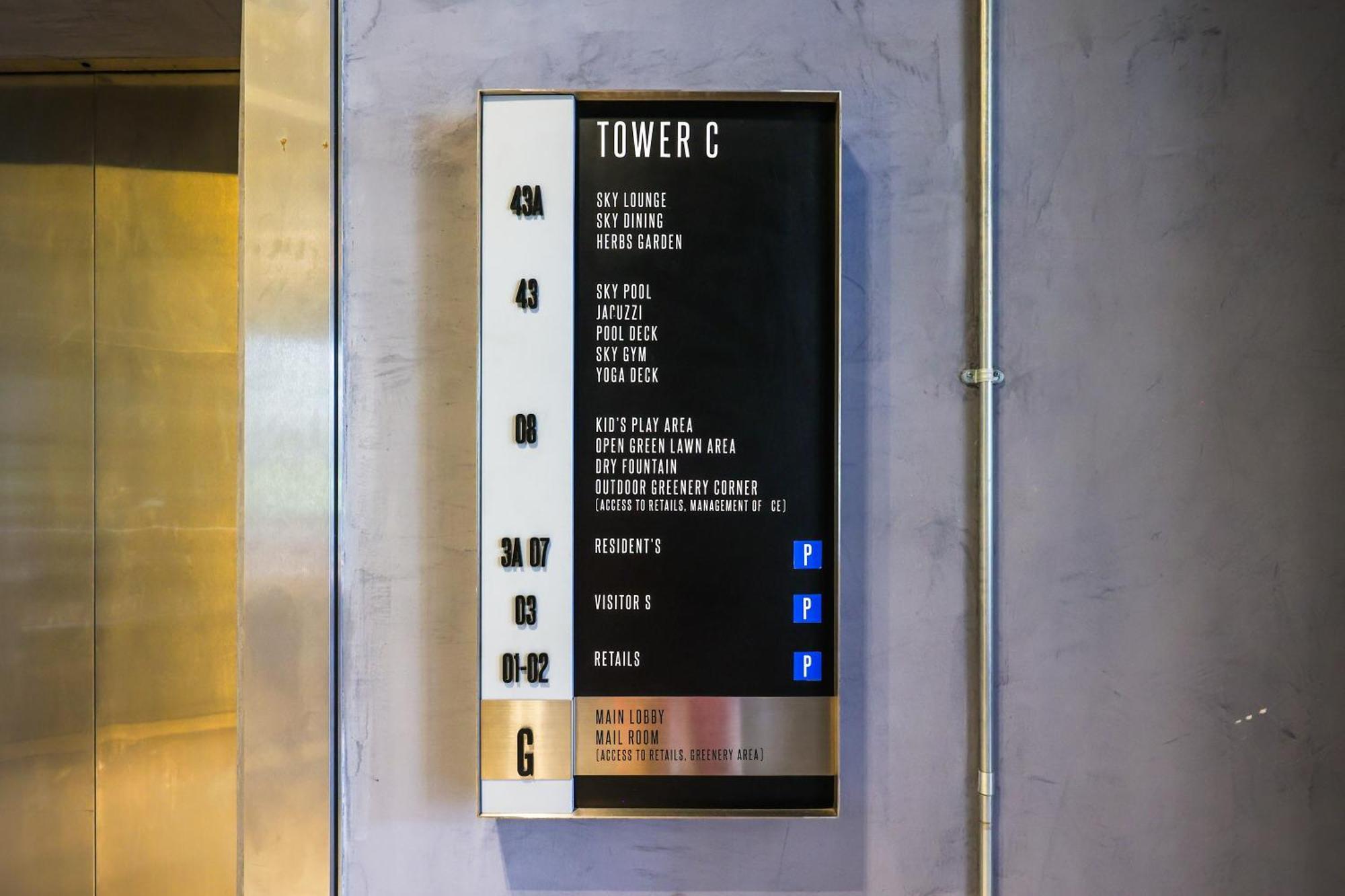 Millerz Square By Mykey Apartment Куала Лумпур Екстериор снимка Elevator directory
