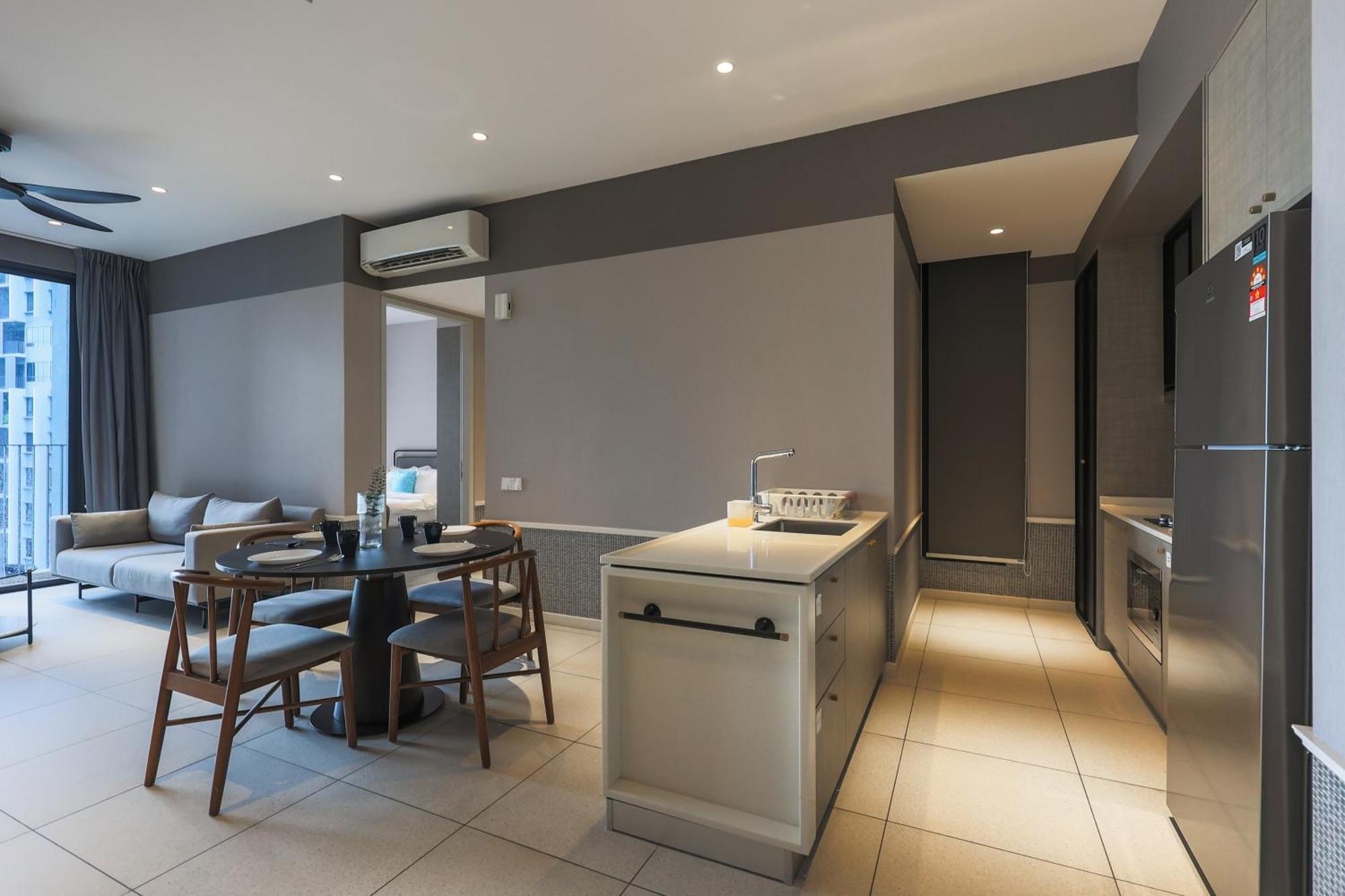 Millerz Square By Mykey Apartment Куала Лумпур Екстериор снимка A typical apartment interior