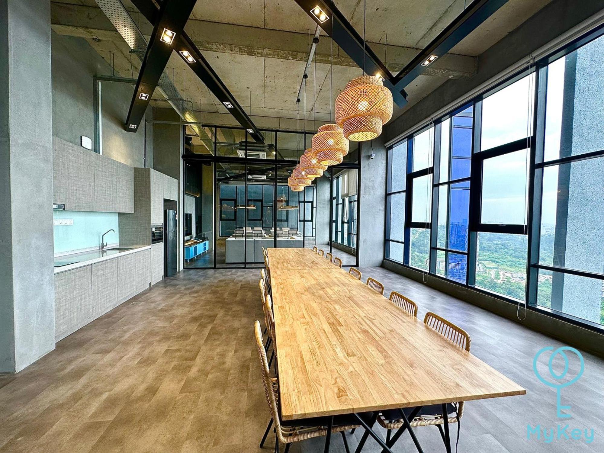 Millerz Square By Mykey Apartment Куала Лумпур Екстериор снимка The kitchen at the 30th floor